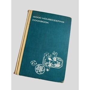 Vintage 1963 The New Good Housekeeping Cookbook Dorothy B Marsh Hardcover Teal